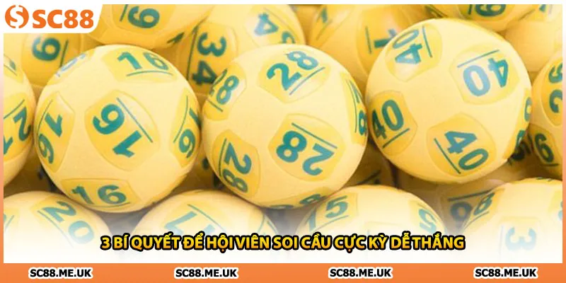 3 bí quyết để hội viên soi cầu cực kỳ dễ thắng