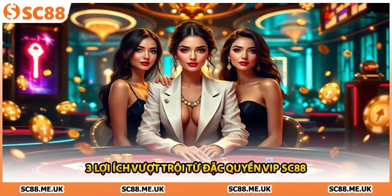 3 lợi ích vượt trội từ đặc quyền VIP SC88