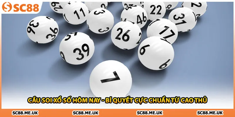 Cầu Soi Xổ Số Hôm Nay - Bí Quyết Cực Chuẩn Từ Cao Thủ