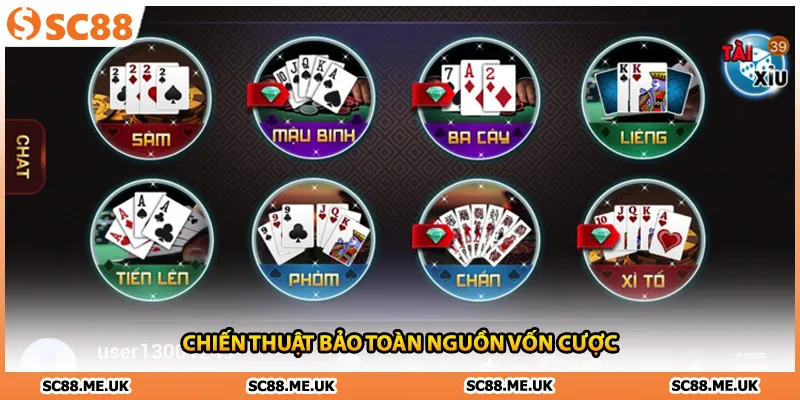 Chiến thuật bảo toàn nguồn vốn cược