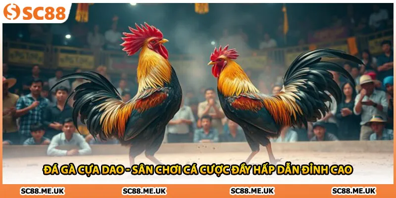 Đá Gà Cựa Dao - Sân Chơi Cá Cược Đầy Hấp Dẫn Đỉnh Cao