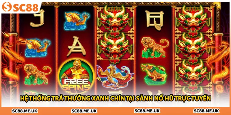 Hệ thống trả thưởng xanh chín tại sảnh nổ hũ trực tuyến