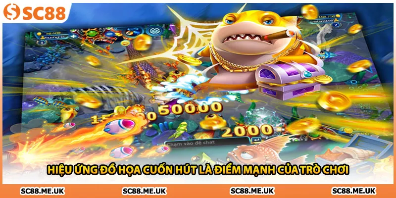 Hiệu ứng đồ họa cuốn hút là điểm mạnh của trò chơi