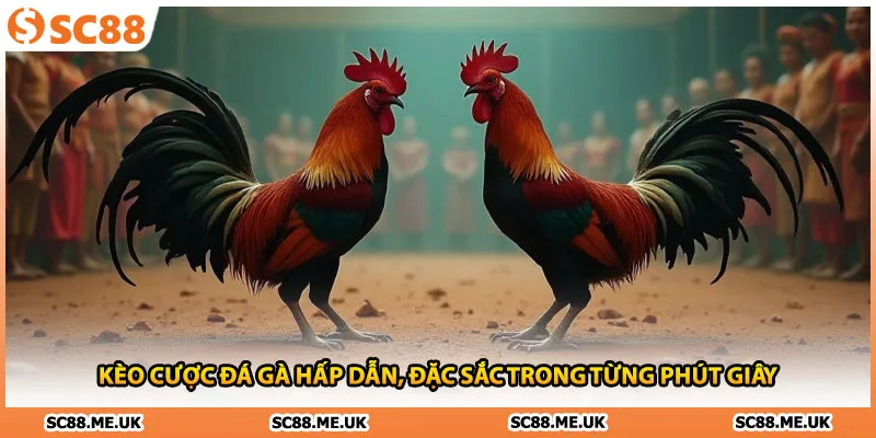 Kèo Cược Đá Gà Hấp Dẫn, Đặc Sắc Trong Từng Phút Giây