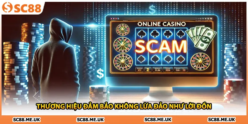 Thương hiệu đảm bảo không lừa đảo như lời đồn