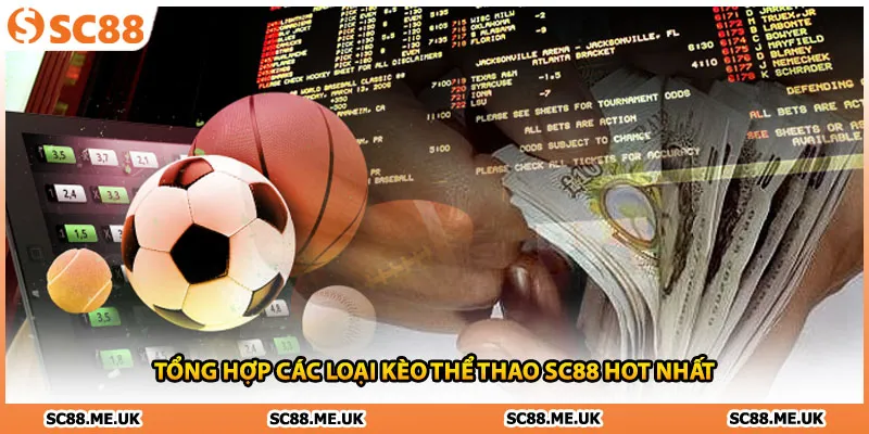 Tổng hợp các loại kèo thể thao SC88 hot nhất