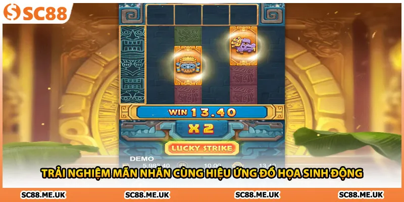 Trải nghiệm mãn nhãn cùng hiệu ứng đồ họa sinh động